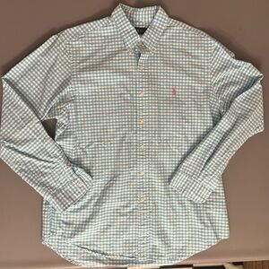 Long sleeved, Ralph Lauren button up size XL